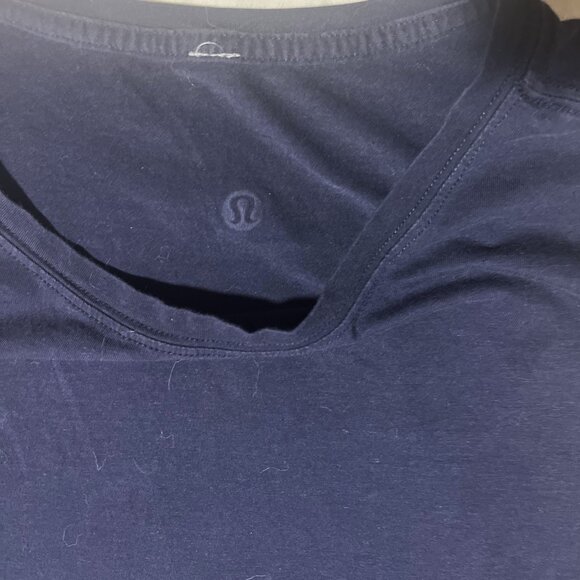 LULULEMON BLACK TANK TOP Muscle Yoga Sleeveless Tee Shirt with Bag - Picture 4 of 14